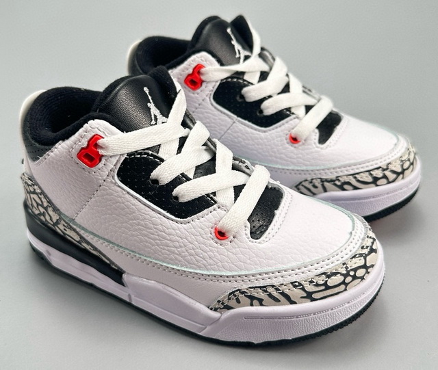 Kids Air Jordan Cement 3 15